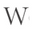 w