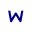 w
