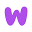 w