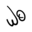 w
