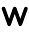 w