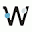 w