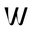 w