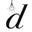 d