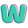 w