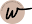w