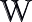 w