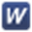 w