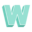 w