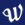 w