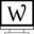 w