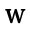 w