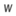 w