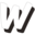 w