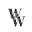 w