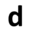 d