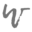 w