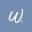 w