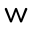 w