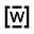w