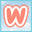 w