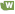 w