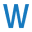w