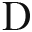 d