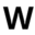 w