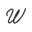 w