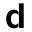 d
