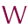 w