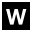 w