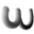 w
