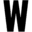 w