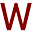 w
