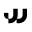 w