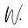 w