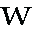 w