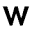 w