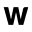 w