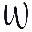 w