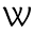 w
