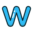 w