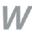 w