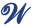 w