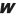 w