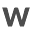 w