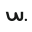 w