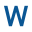 w